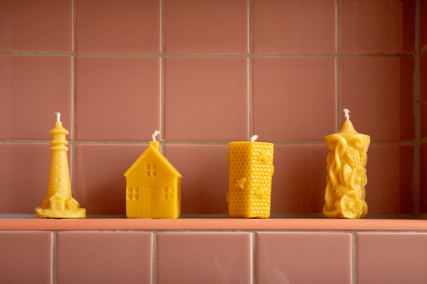 Beeswax Candle Lighthouse