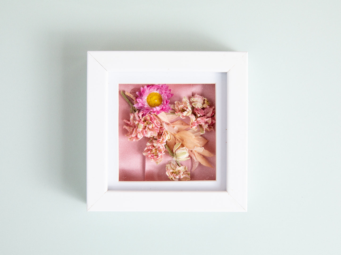 Mini Shadow Box Dried Flower Frames