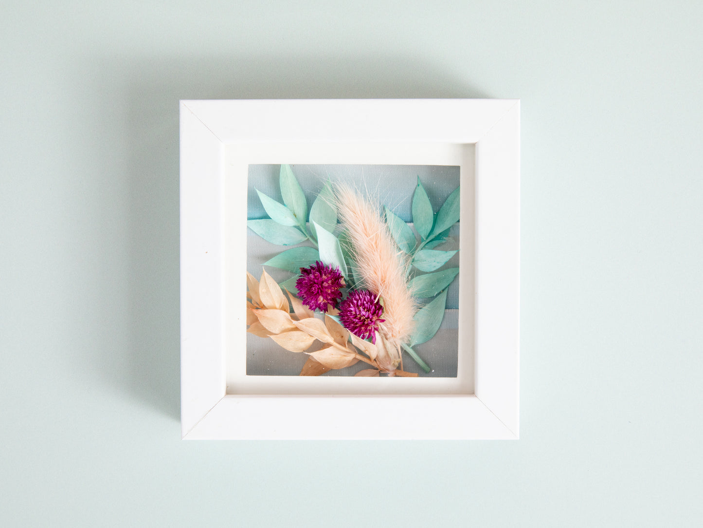 Mini Shadow Box Dried Flower Frames