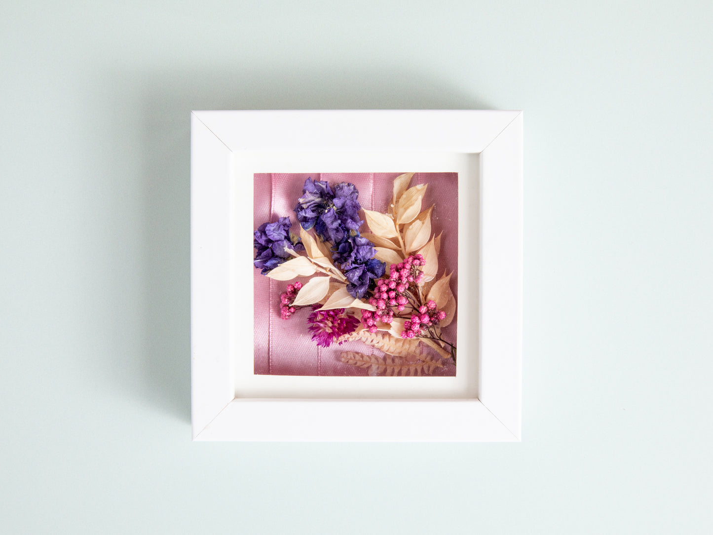 Mini Shadow Box Dried Flower Frames